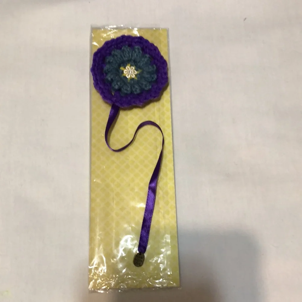 flower bookmark Handmade crochet